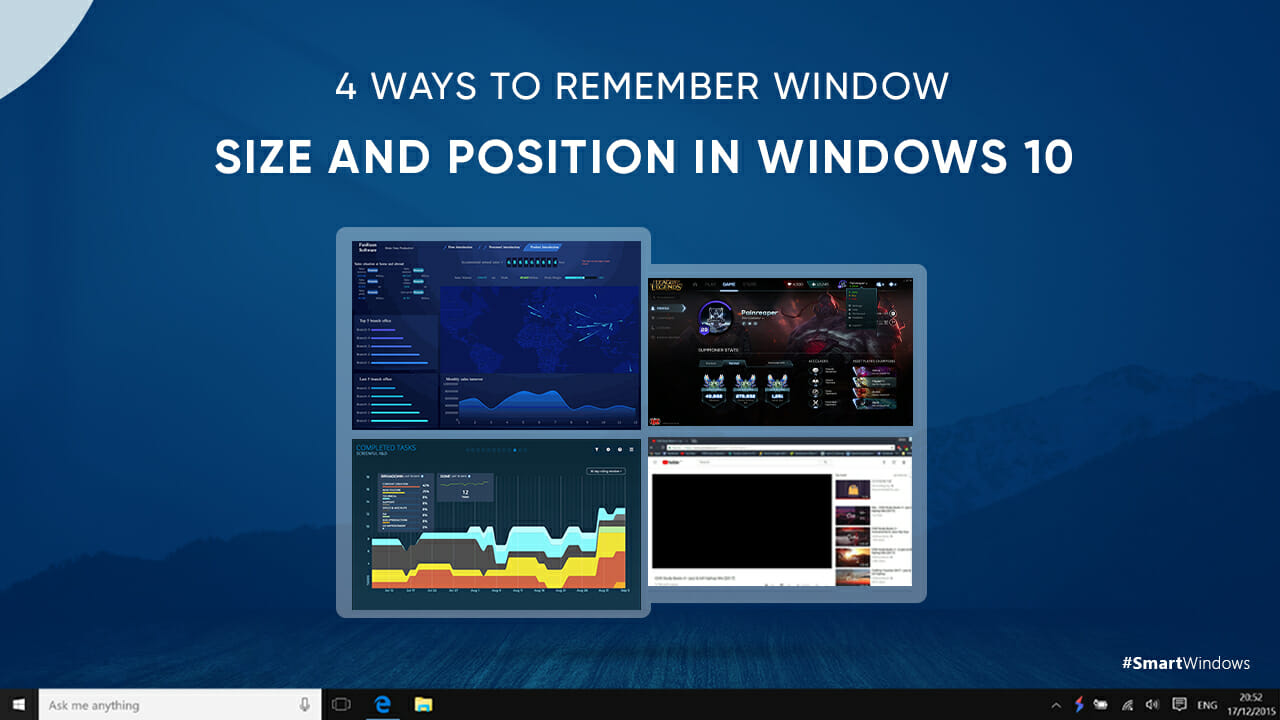 windows 10 remember window position multiple monitors